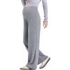Rainjia Pantaloni Premaman Gamba Larga - Vita Alta Regolabile, Pantaloni Lunghi Comodi per Gravidanza, Lavoro e Tempo Libero (Taglie XS-L)