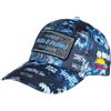 SKR Cappello Plata o Plomo Blu e Nero Glitter Strass Streetwear Baseball - Taglia unica - Blu