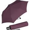 Knirps Ombrello tascabile Slim Duomatic, bordeaux, 90 cm