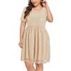 Wenrine Vestito da donna, taglia grande, con paillettes, abito da sera, a linea, per feste, matrimonio, cocktail, champagne, XXL/plus