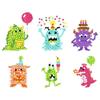 Pracht Creatives Hobby GmbH Set di Adesivi per la Pittura a Diamante, Motivo Mostro, Set Artigianale per la creazione di Adesivi con Pietre Glitterate, per Bambini dai 5 Anni in su