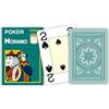 MODIANO Texas Poker 4 Jumbo Index verde scuro - Carte da gioco Texas Poker 300483
