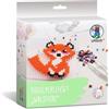Ursus 3941 00 04 - Set di Perline con Ferro da Stiro Animali della Foresta, 2000 Perline, 5-10 Motivi, Set di Artigianato Fai da Te da Fissare, Divertimento Creativo a Partire dai 3 Anni di età