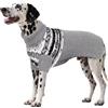 IECOii XXXL Maglione per cani, maglione extra large per cani di taglia grande maschio e femmina, maglione a dolcevita caldo in maglia per cani per costume di Halloween e Natale, maglione per animali