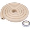 Fozobaiy Protezioni per bordi a forma di U per tavolino da caffè, in schiuma, protezione paraurti di sicurezza, protezioni angolari per bambini, adatte per mobili, camino, piano di lavoro, 2 m (Beige)