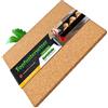 Kork-Deko Sottopentola XXL in sughero | Rettangolare: 45x30 cm | per pentole extra grandi pirofile, padelle, base decorativa anche per il fai da te - Mini bacheca - Resistente al calore antiscivolo