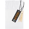 npluseins Lenzuolo con angoli in jersey 100% cotone, ca. 90-100 x 200 cm, bianco