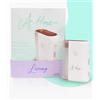 Gisa Wellness - A-HOME LIVING - Diffusore di Aromi ad Ultrasuoni con Batteria Ricaricabile - Fragranza agrumata con Oli Essenziali - Per Interni ed Esterni - Made in Italy