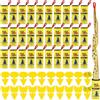 TRIITECH 50 strisce di carta antimosche, TRIITECH trappole adesive per nastri antimosche