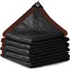 LATRAT Rete di ombreggiatura, 90% rinforzata, addensare vela ombreggiata, tenda ombreggiante per serra/giardino/Pergola/Patio Lawn/Carport (3 x 4 m)