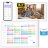 NEWYES 2026 Calendario Digitale da Parete 15,6, Agenda familiare interattiva con touchscreen, Organizzatore e Planner Familiare con Display IPS Full HD 1920×1080, Ideale per Regali e la Casa