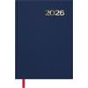 Dohe - Agenda 2026 Portoghese - Pagina, formato A5 (14 x 20 cm), copertina rigida, 12 mesi da gennaio a dicembre, pianificatore annuale con segnalibro - Sintra blu