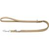 HUNTER Guinzaglio Regolabile Amalfi, Colore Beige, Vegano, in Similpelle Effetto Nappa, Regolabile in 3 Posizioni, Morbido, Facile da Pulire, Colore Brillante, Made in Germany, Dimensioni: 20/200