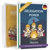 Ulassa Delegation Poker cards - Set di carte poker della delega - 3-7 persone - Per le imprese agili per delegare efficacemente le responsabilità nel team - Agile Management 3.0 - Versione TEDESCA