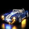LIGHTAILING Set di Luci per Lego-10357 Shelby Cobra 427 S/C - Kit d'Éclairage LED Compatible avec les Modèles de Blocs de Construction Lego - Modèle Non Inclus