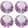 Eterspr 40mm Rosa Diamante Sintetico, Artificiale Diamante Cristallo, Pietra Diamante Cristallo Fermacarte, per Decorazioni per Matrimoni, Decorazioni per Feste, Decorazioni per Vetrine
