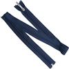 Aerzetix - Set di 6 Cerniere Lampo a Spirale N°5 85cm separabili con cursore Decorativo per Accessori Tessili Cucito Abbigliamento | in Metallo Nylon Poliestere | Colore Blu Scuro