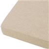 FANSU Cuscino per Seduta in Memory Foam Comfort, per Supporto Lombare e Yoga, per Fianchi, Coccige, Sgabello da Bar, Adatto per Casa, Seggiolino Auto, Sedia da Ufficio (40x40x10cm,Beige)
