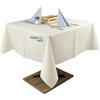 Generic GM 10 Tovaglie Coprimacchia in TNT Tessuto non Tessuto 150x150cm Colore PANNA Ideali per la ristorazione vari colori