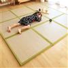 XNKLPY Tappetino Tatami Tradizionale Giapponese Pieghevole in Rattan Tappetino Estate Pavimento Stuoia Antiscivolo per Soggiorno Sala Giochi E Camera da Letto Green Vine Color 60x60cm