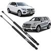 Ramor Strutz 2x Molle a Gas Compatibile con Mercedes ML and GLE W166 2011-2019.. Ammortizzatore Pistoncini Cofano Posteriore Sostituzione per 1669801964 e altri.