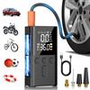 WYRIAZA Compressore Aria Portatile 150PSI 4 modalità Compressore Aria Portatile Auto Mini Compressore Portatile per Auto Bici Moto Avviatore Batteria Piccolo Gomme (PSI, Bar, KPA, kg/CM2)