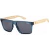 O'Neill Men's Polarized Sunglasses - Matte dark blue / Bamboo / Solid brown Lens - ONHARWOOD2.0-105P size 57-17-142 mm…