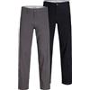 JACK & JONES Jpstkane Dave Chino 2Pk MP Noos, Nero, 36W x 32L
