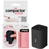 Compactor - Pompa elettrica portatile senza fili per sacchetti sottovuoto - Ricarica USB - Potente - Design compatto da viaggio - Compatibile con borse Compactor
