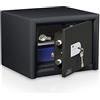 Burg-Wächter 41180 Cassaforte Combi Line CL 410 K con Serratura a Doppia Mappa, Nero, 15 l