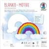Ursus 1712 00 10F - Motivi vuoti Arcobaleno, 20 pezzi in cartoncino fotografico da 300 g/m², 26 x 16 cm, carta per bricolage da colorare, incollare, ritagliare e disegnare da sé