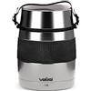 VALIRA, Contenitore isotermico per alimenti in acciaio inox, 1 L