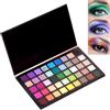 Qaestuan Palette di Ombretti 45 Colori, Palette Ombretti Ad Alta Pigmentazione, Tavolozza di Ombretti per ombretti metallizzati luccicanti, Ombretto opaco e brillante