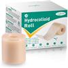 FLYWIND Hydrocolloid Roll 5 X 150Cm Rotolo di Cerotti Idrocolloidali | Nastro Idrocolloidale Autoadesivi Traspirante e Impermeabili Cerotto Brufoli