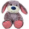 GIPSY TOYS - Peluche Les Marinières 24 cm cane marrone con strisce rosse - Peluche per bambini - - Marrone, strisce rosse071603