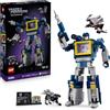 LEGO Icons Transformers: Soundwave Set per Adulti - Kit di Modellismo da Esposizione con Figure Trasformabili tra cui Laserbeak e Ravage, e un Mattoncino Sonoro - Regalo da Collezione per Fan - 10358