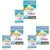 Daygum Protex Chewing Gum, Gomme da Masticare Senza Zucchero, Gusto Menta, con Fluoro, Calcio e Xilitolo, Confenzione da 2 Astucci (Confezione da 3)