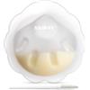 haakaa Petal Soft - Contenitore per la raccolta del latte materno discreto, a prova di perdite, coppe riutilizzabili per il seno, per l'allattamento al seno con spazzola per la pulizia, 1 pezzi
