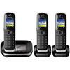 Panasonic KX-TGJ323GB Telefono Fisso, Nero - NUOVO