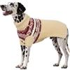 IECOii XXXL Maglione per cani, maglione extra large per cani di taglia grande per femmine e maschi, maglione a dolcevita caldo in maglia per cani per costume di Halloween e Natale, maglione per