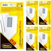 Idena 90389 - Buste con finestra DIN lungo, 500 pezzi autoadesivi, buste in carta FSC-mix da 75 g/m² in bianco
