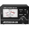 Jetfon JX-20 Rosmetro Wattmetro Compatto per Radio CB e VHF 1.5-150 MHz Misuratore di Onde Stazionarie SWR e Potenza fino a 100W Doppia Scala Connettori SO-239 Impedenza 50 Ohm