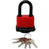 stahl-design-tebart Lucchetto impermeabile da 50 mm - Robusto e resistente alle intemperie - Resistente alla corrosione e durevole - Ideale per cancelli, giardini, garage, capannoni, cantine e barche