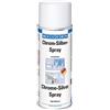 WEICON Spray cromato-argento, rivestimento superficiale ad alta brillantezza, 400 ml