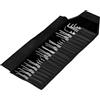 MULTIPICK ELITE 40 Lockpicking Set [40 Tools | 0.4 + 0.6 mm] Grimaldelli per Serratura - Kit Grimaldelli - Apri lucchetto - Kit Scassinatore - Grimaldello & Grimaldelli