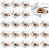 Dadabig 5 Set (20 Pezzi ) Clip a Specchio Supporto per Specchio Ganci per Specchio a Muro per Appendere Specchio Foto Cornice-con 20 Viti e 20 Tasselli