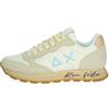 SUN68 Z35105 Sneakers Con Lacci In Tessuto/camoscio Uomo BIANCO PANNA 40