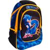 Maricart Mar Cart Sonic2 Zaino Scolastico Ovetto Organizzato Blu