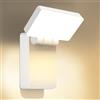 ledmo 60W Applique Da Parete Interno/Esterno 3000K Faretto LED Da Esterno Con Pannello LED Rotante a 360° 5000 Lumen Bianco Lampade da Parete Moderno Impermeabile IP65 per Ingresso Terrazza Corridoio