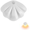 Fangehong Luce Armadio con Sensore di Movimento, 1200mAh Luce Notturna LED Ricaricabile USB, 3 Livelli di Luminosità Regolabili(3000K-6000K), Lucina Notte Bambini con Magnetica per Camera da Letto (Bianco)
